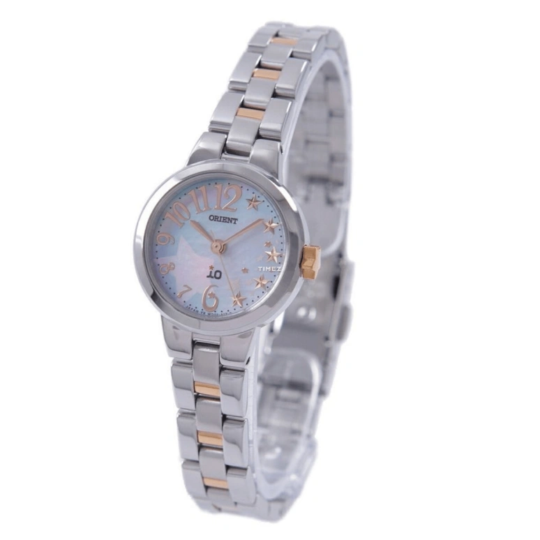 Orient,Other 24.50mm,24.50mm,Stainless Steel,White,Quartz,Hardlex,Glass,Round,SWD02003W0