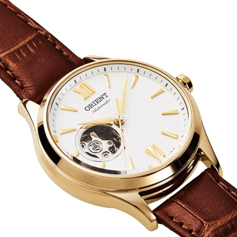 Orient,Other 36mm,36mm,Stainless Steel,White,Automatic,Glass,Round,RA,RA-AG0024S
