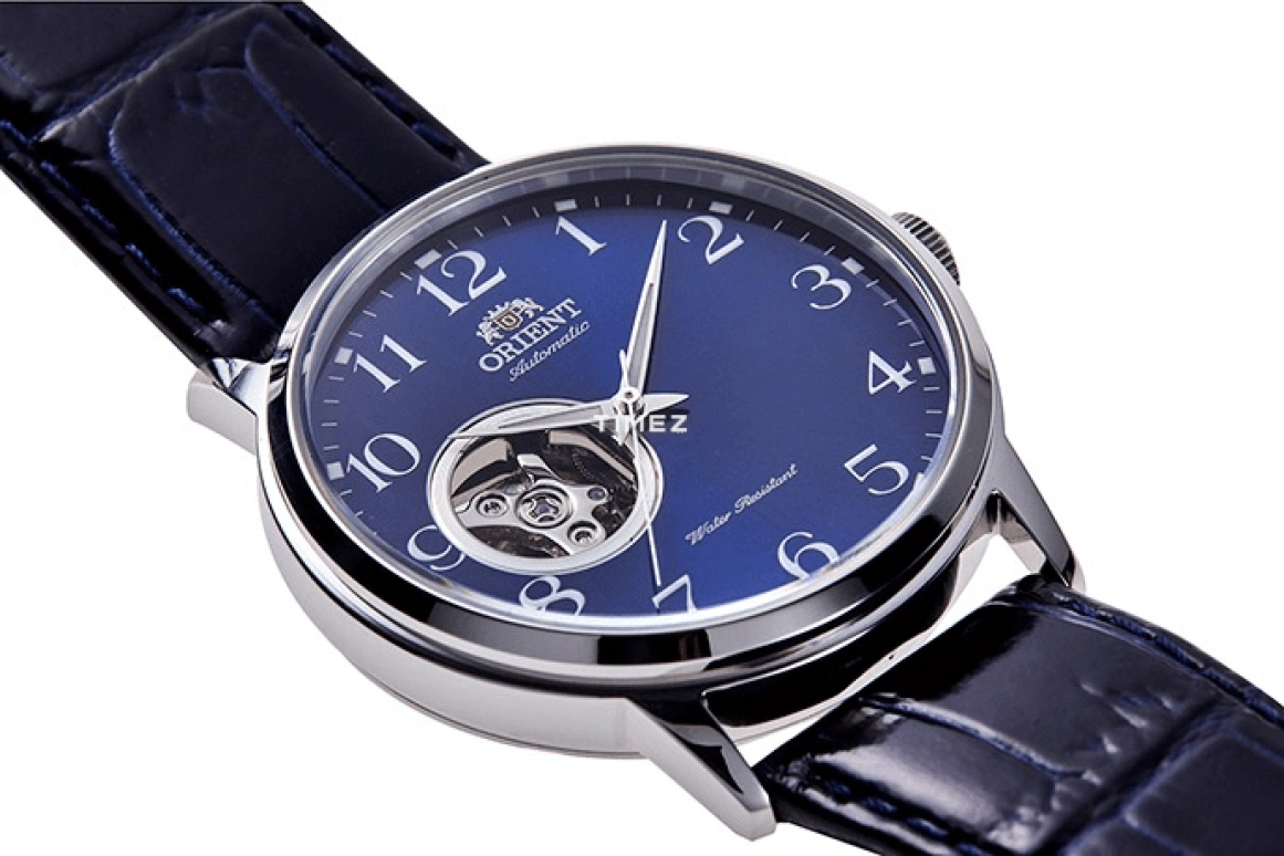 Orient,Classic 41mm,41mm,Stainless Steel,Blue,Automatic,Sapphire,Crystal Glass,Round,RA,RA-AG0011L