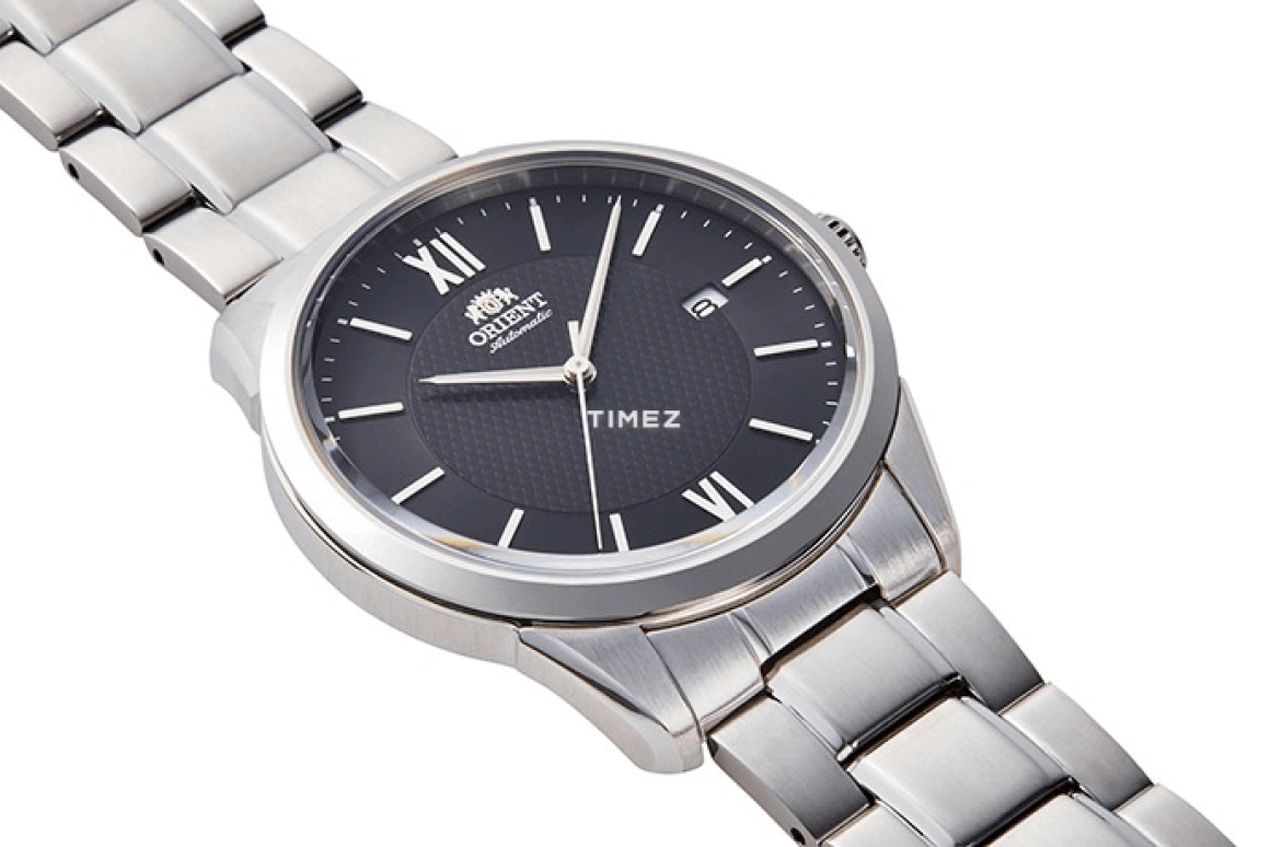 Orient,Classic 40.80mm,40.80mm,Stainless Steel,Black,Handwound,Day,Glass,RA,RA-AC0014B
