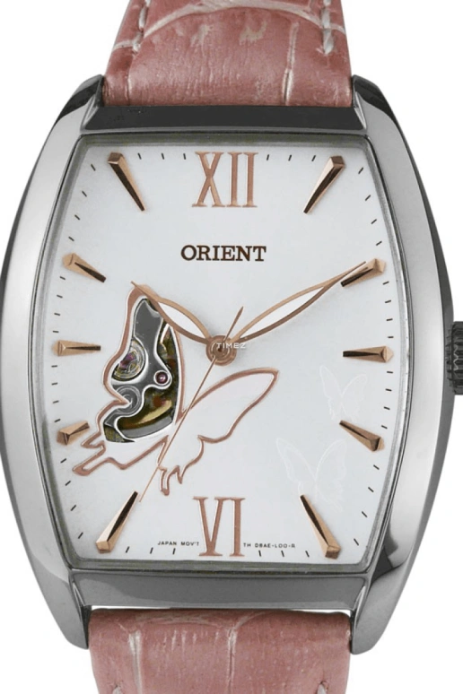 Orient,Other 34x43.50mm,34x43.50mm,Stainless Steel,White,Automatic,Hardlex,Glass,Tonneau,FDBAE004W