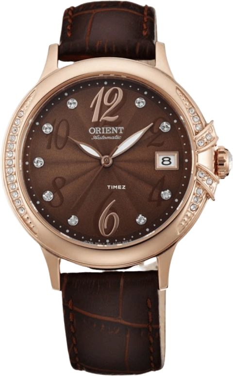 Orient,Other 38mm,38mm,Stainless Steel,Coffee,Automatic,Day,Sapphire,Crystal Glass,FAC07001T