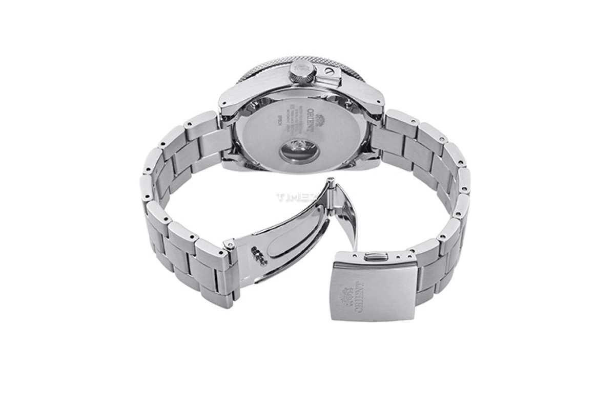 Orient,Revival 40.80mm,40.80mm,Stainless Steel,Black,Handwound,Glass,Tonneau,RA,RA-AR0201B
