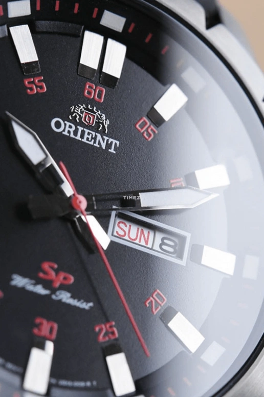 Orient,Sports 43mm,43mm,Stainless Steel,Black,Quartz,Date,Day,FUG1X00BB