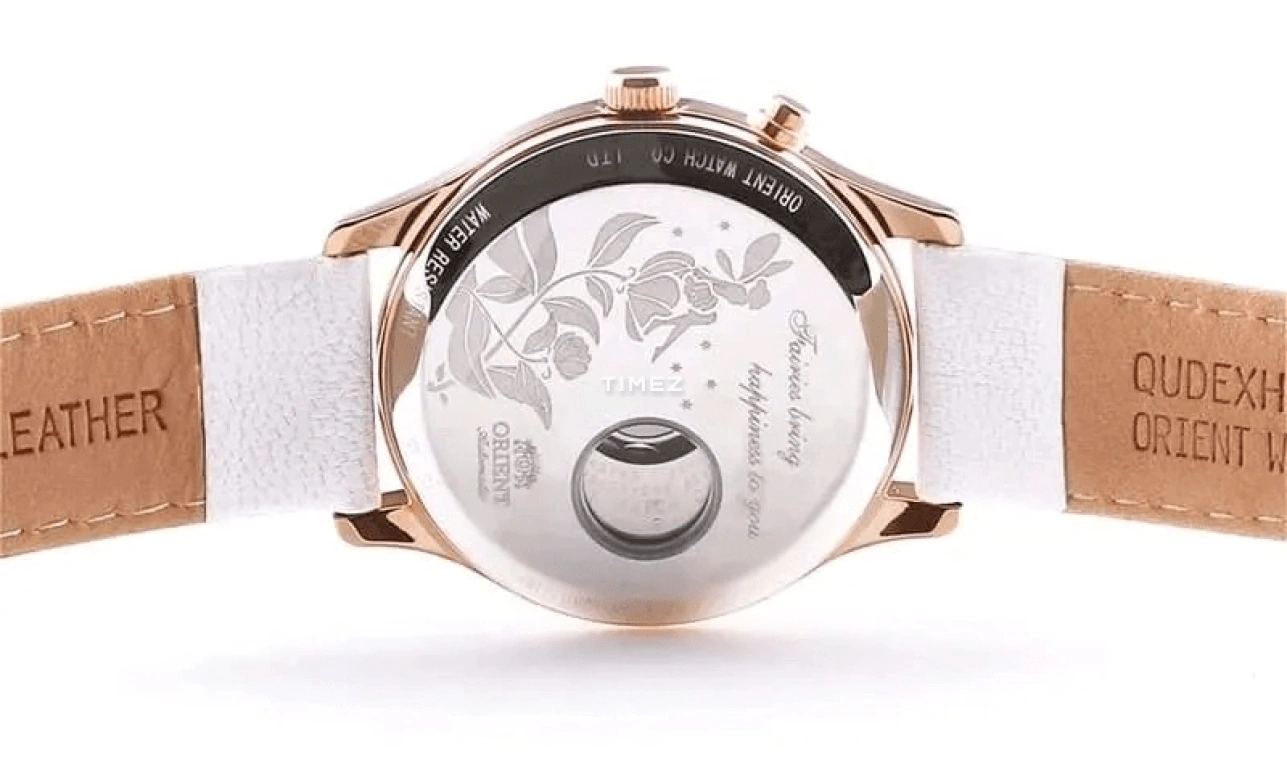 Orient,Other 36mm,36mm,Stainless Steel,White,Quartz,Day,Sapphire,Crystal Glass,FDM01004W 