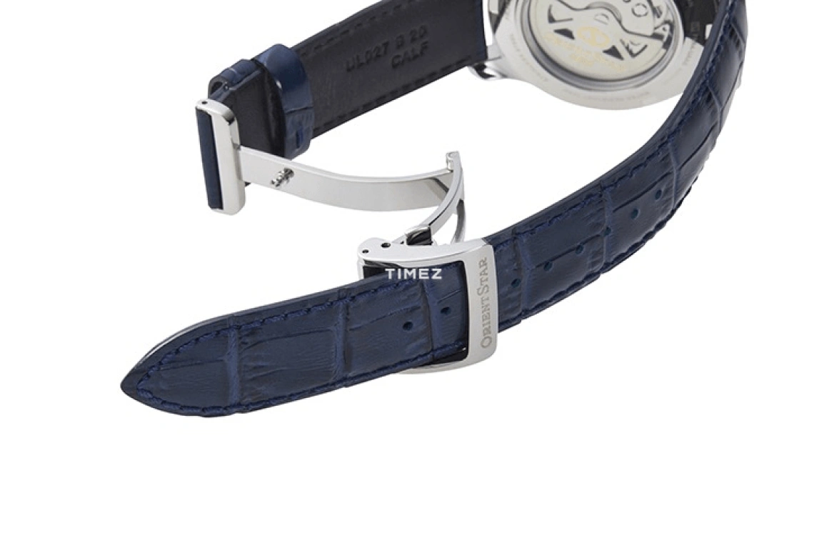 Orient,STAR 39.30mm,39.30mm,Stainless Steel,Blue,Handwound,Automatic,Power Reserve Indicator,Sapphire,RE,RE-AT0006L