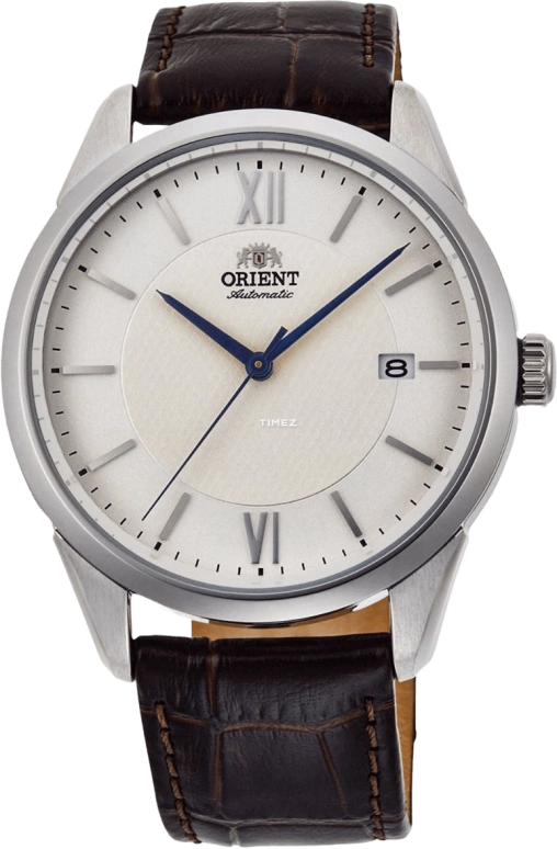 Orient,Classic 40.80mm,40.80mm,Stainless Steel,White,Automatic,Day,Glass,RA,RA-AC0017S10D