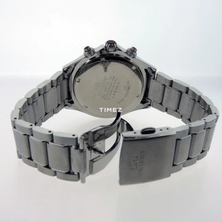 Orient,Sports 45.30mm,45.30mm,Stainless Steel,Black,Quartz,Chronograph,Day,Alarm,CTD0T005B