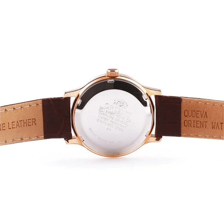 Orient,Other 36mm,36mm,Stainless Steel,Brown,Automatic,Day,Sapphire,Crystal Glass,FER2E001T