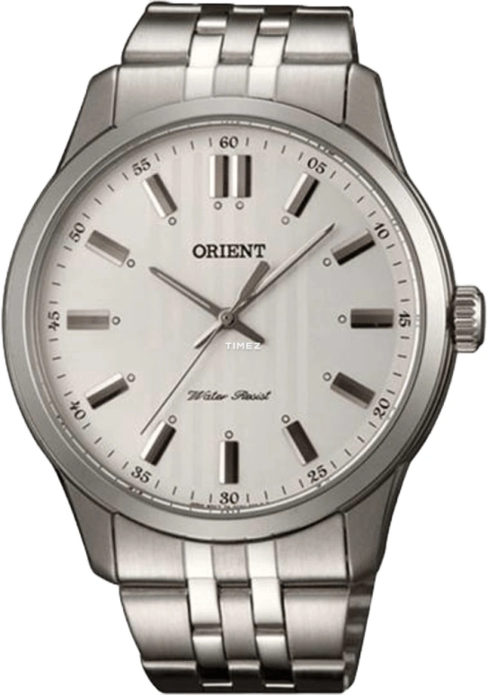 Orient,Sports 43mm,43mm,Stainless Steel,Silver,Quartz,Glass,Hardlex,Round,FQC0U003W