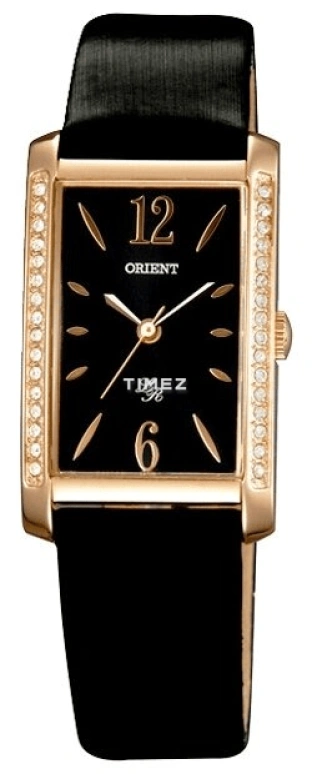 Orient,Other 21.50x35.50mm,21.50x35.50mm,Stainless Steel,Black,Quartz,Hardlex,Glass,Rectangular,QCBG001B