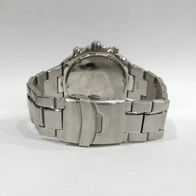 Orient,Sports 45.20mm,45.20mm,Stainless Steel,Black,Quartz,Chronograph,Day,STV00002B0