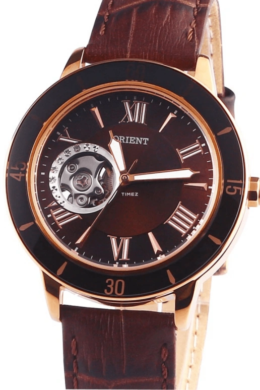 Orient,Other 38.50mm,38.50mm,Stainless Steel,Brown,Automatic,Sapphire,Crystal Glass,Round,FDB0B002T