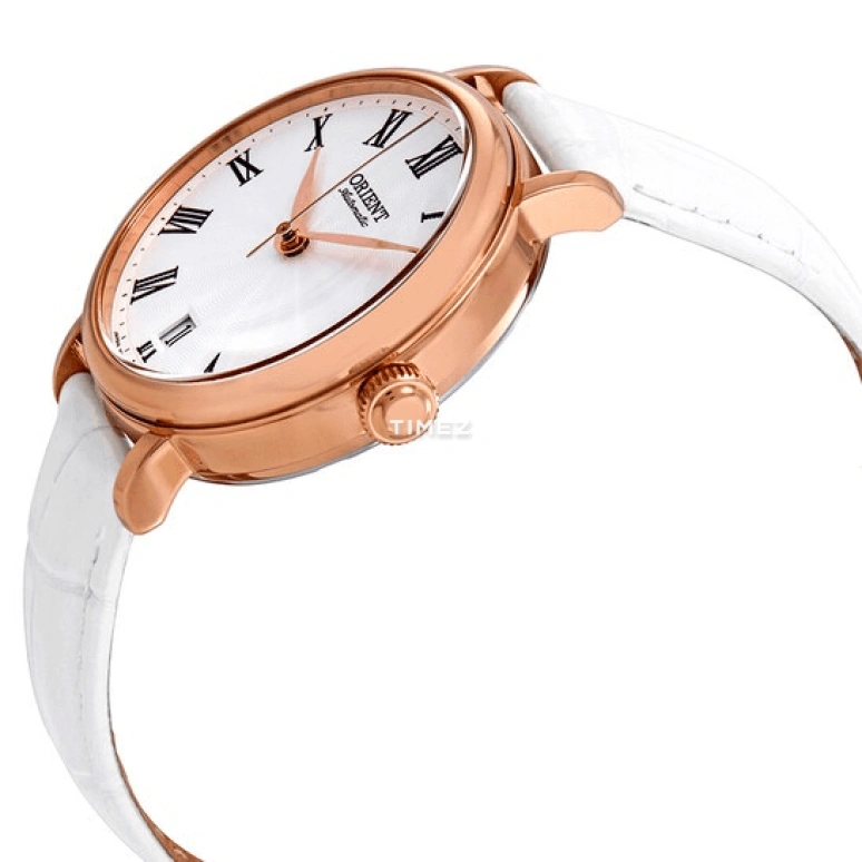 Orient,Other 37.50mm,37.50mm,Yellow Gold,White,Automatic,Day,Glass,FER2K002W