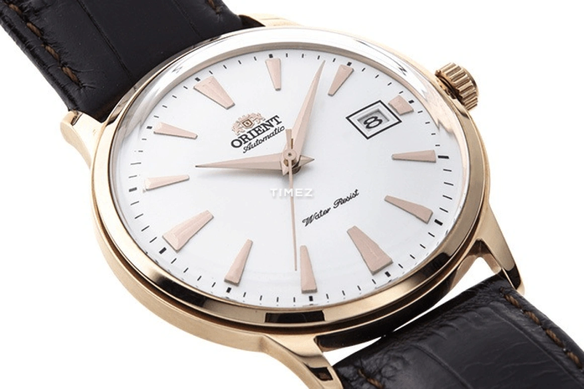 Orient,Classic 40.50mm,40.50mm,Stainless Steel,White,Automatic,Handwound,Day,Sapphire,Crystal Glass,AC00002W