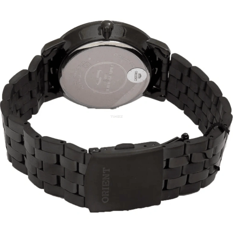 Orient,Other 40mm,40mm,Stainless Steel,Black,Quartz,Day,Hardlex,Glass,WF01001B
