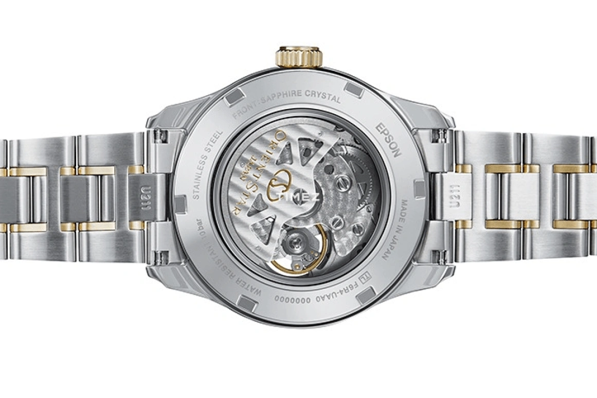 Orient,STAR 39.30mm,39.30mm,Stainless Steel,White,Handwound,Power Reserve Indicator,Sapphire,RE,RE-AT0004S