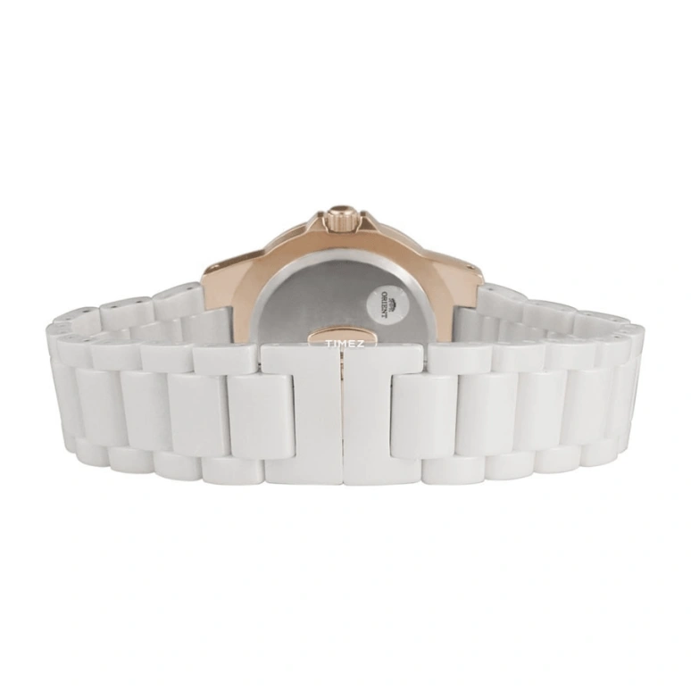 Orient,Other 38mm,38mm,Stainless Steel,White,Quartz,Date,Day,Dule Time,FSX05001W