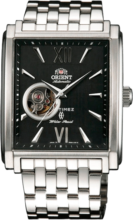 Orient,Other 35.50x45.50mm,35.50x45.50mm,Stainless Steel,Black,Automatic,Sapphire,Crystal Glass,Rectangular,SDBAD007B0