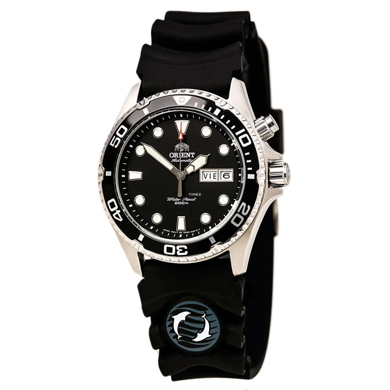 Orient,Other 41.50mm,41.50mm,Stainless Steel,Black,Automatic,Date,Day,EM6500BB