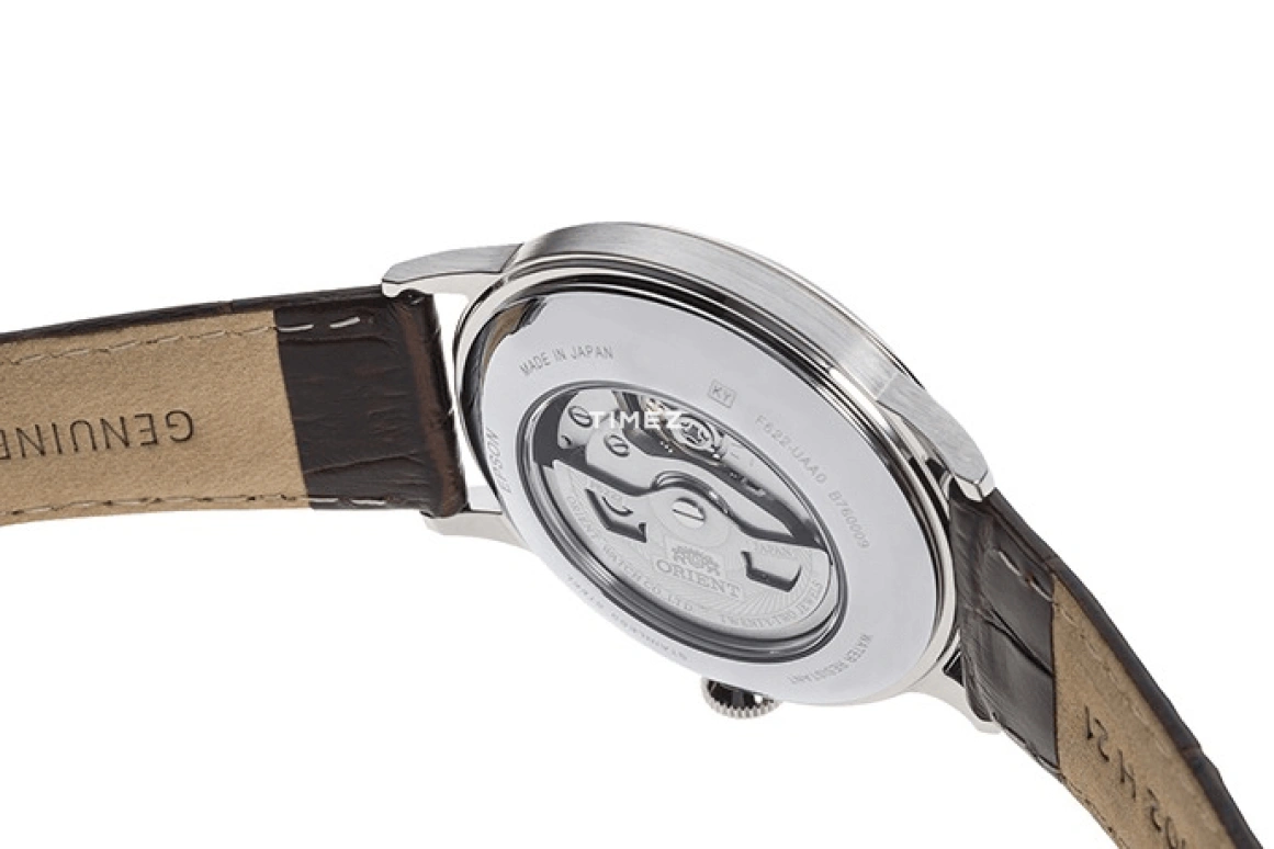 Orient,Classic 40.50mm,40.50mm,Stainless Steel,Beige,Automatic,Day,Sapphire,Crystal Glass,RA,RA-AP0003S