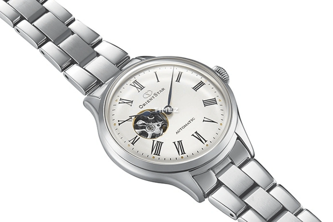 Orient,STAR 30.50mm,30.50mm,Stainless Steel,White,Handwound,Glass,Round,RE,RE-ND0002S