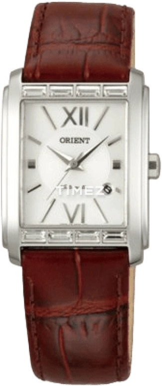 Orient,Other 24.50x33.50mm,24.50x33.50mm,Stainless Steel,Silver White,Automatic,Day,Glass,SNRAP002W0