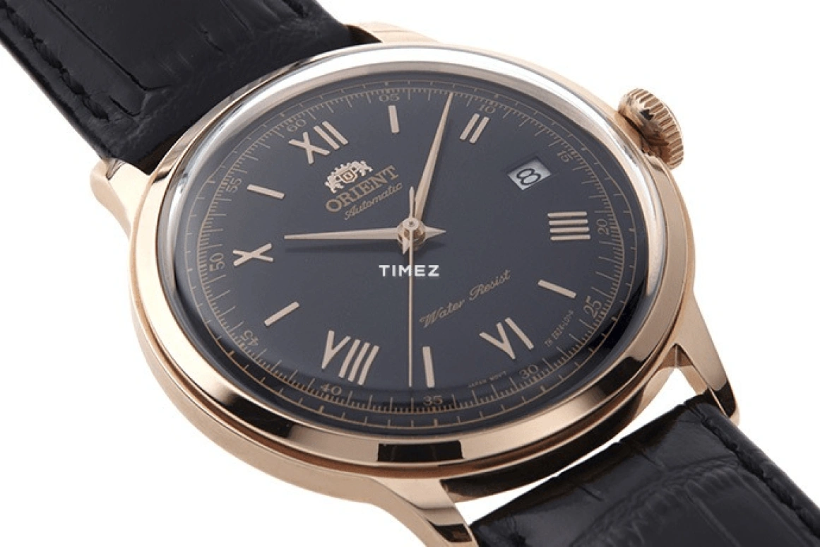 Orient,Classic 40.50mm,40.50mm,Stainless Steel,Black,Automatic,Day,Sapphire,Crystal Glass,AC00006B