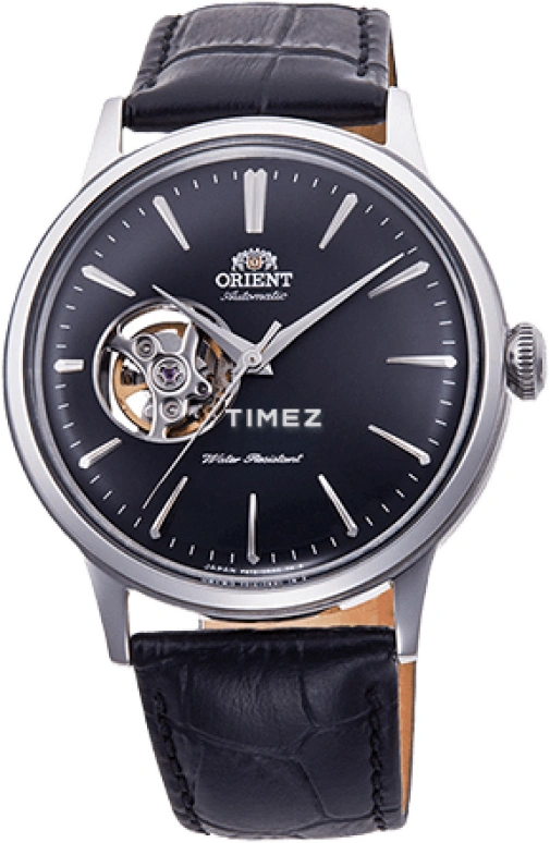 Orient,Classic 41mm,41mm,Stainless Steel,Black,Automatic,Glass,Round,RA,RA-AG0004B