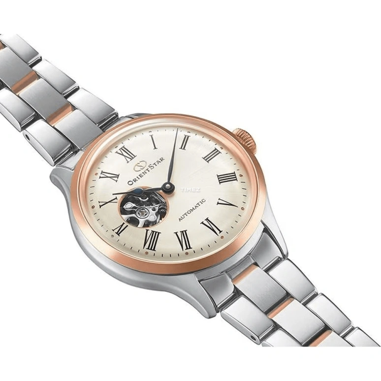 Orient,STAR 30.50mm,30.50mm,Stainless Steel,White,Handwound,Glass,Round,RE,RE-ND0001S