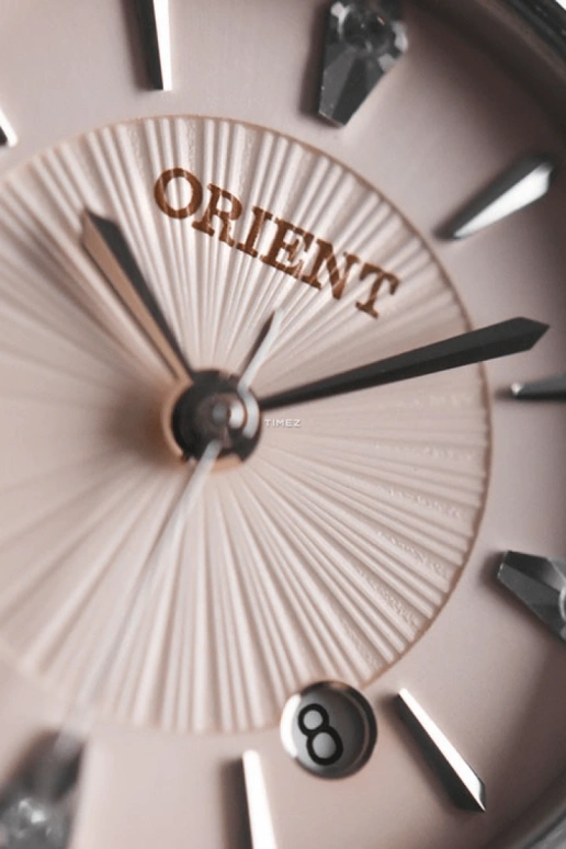 Orient,Other 26mm,26mm,Stainless Steel,Pink Red,Quartz,Day,Glass,FSZ40005Z