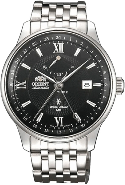 Orient,Classic 41mm,41mm,Stainless Steel,Black,Automatic,Day,Power Reserve Indicator,Dule Time,SDJ02002B0