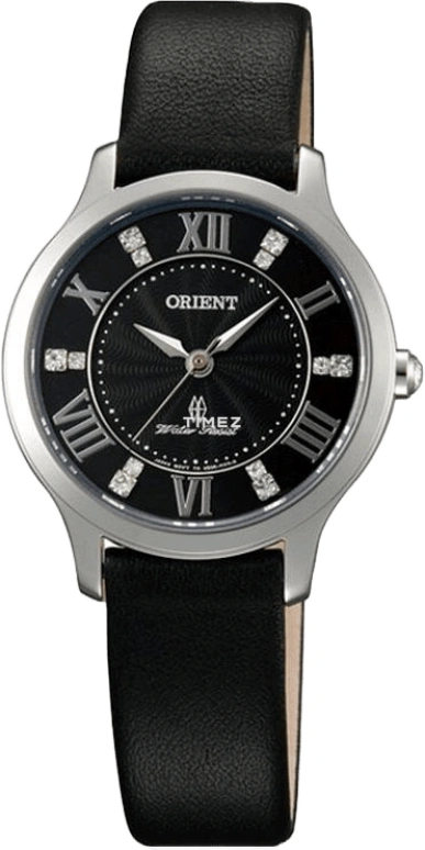 Orient,Other 30.50mm,30.50mm,Stainless Steel,Black,Quartz,Round,Silver,UB9B004B