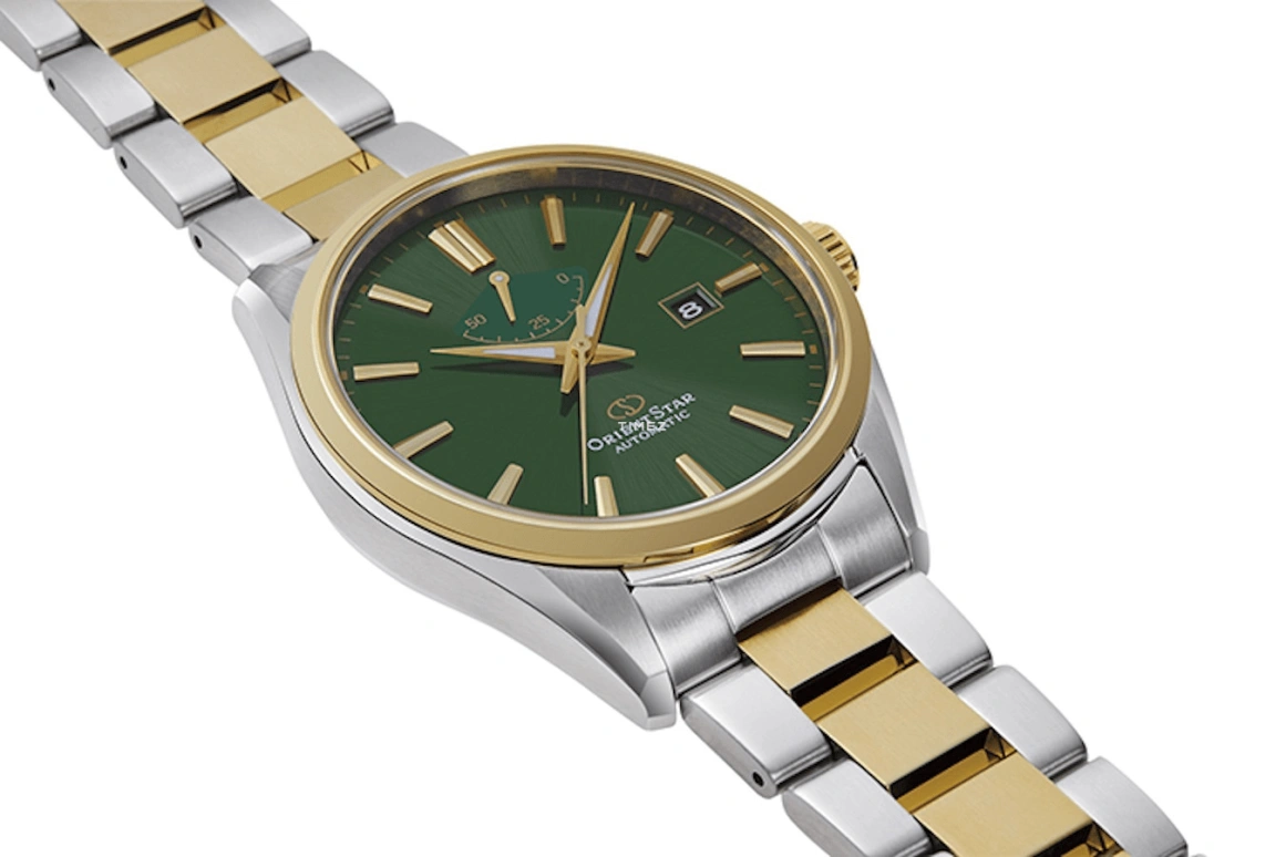 Orient,STAR 42mm,42mm,Stainless Steel,Green,Handwound,Day,Power Reserve Indicator,RE,RE-AU0405E00B