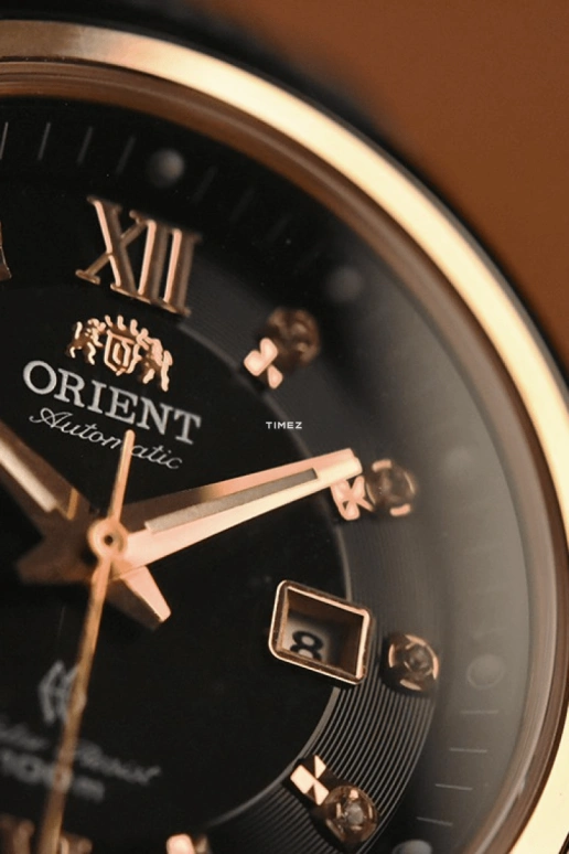 Orient,Other 32mm,32mm,Stainless Steel,Black,Handwound,Day,Sapphire,Glass,FNR1V001B