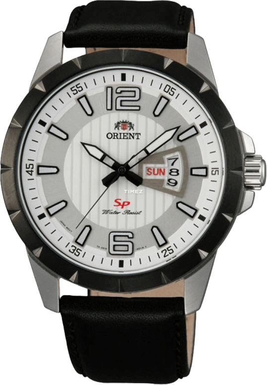 Orient,Sports 43mm,43mm,Stainless Steel,White,Quartz,Date,Day,FUG1X003W