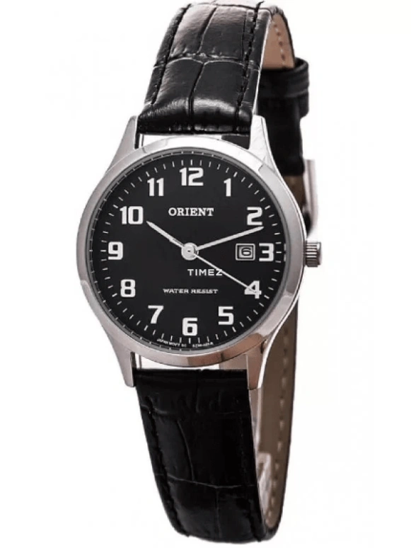 Orient,Other 28mm,28mm,Stainless Steel,Black,Quartz,Day,Sapphire,Crystal Glass,FSZ3N005B