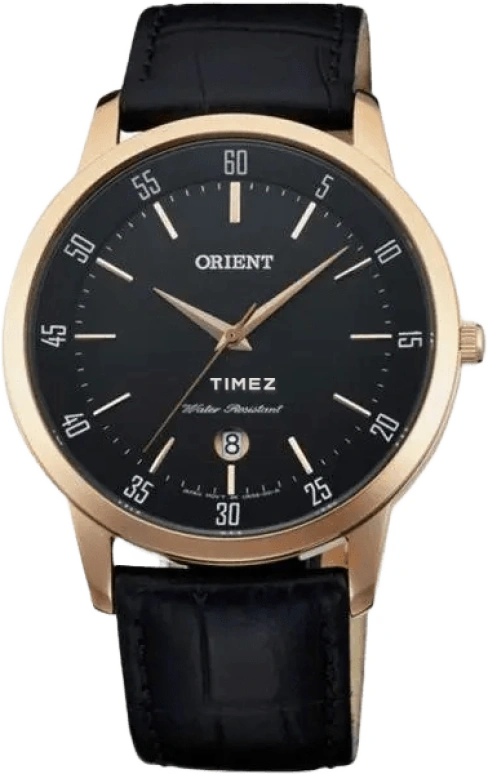 Orient,Other 39mm,39mm,Stainless Steel,Black,Quartz,Day,Sapphire,FUNG5001B