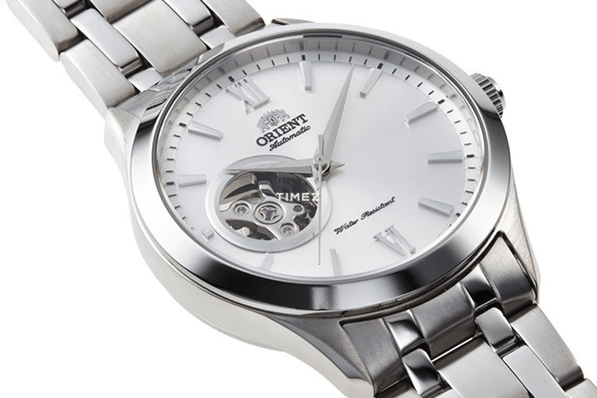 Orient,Contemporary 38.50mm,38.50mm,Stainless Steel,White,Automatic,Sapphire,Tonneau,AG03001W