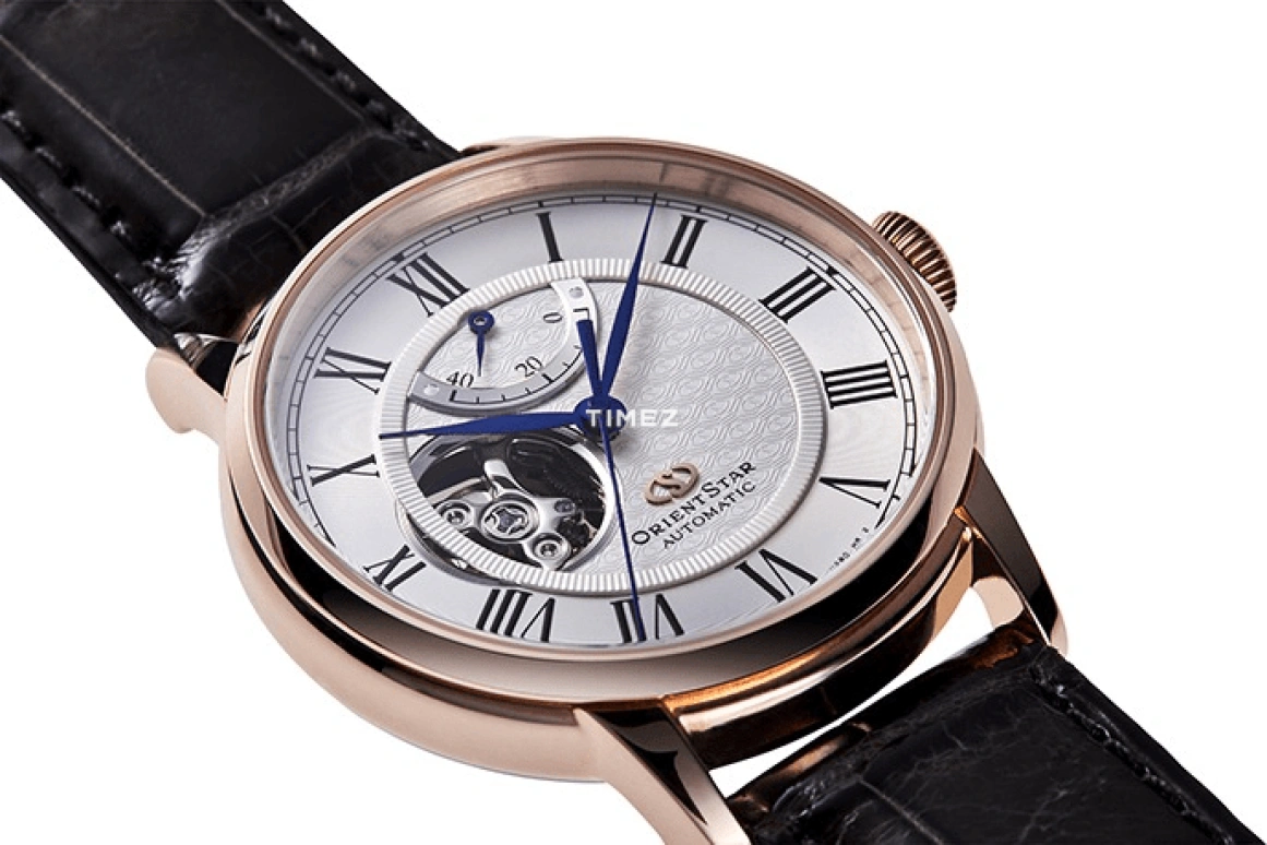 Orient,STAR 40mm,40mm,Stainless Steel,White,Handwound,Power Reserve Indicator,Sapphire,RE,RE-HH0003S