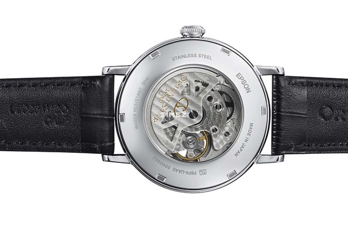 Orient,Other 40mm,40mm,Stainless Steel,White,Handwound,Power Reserve Indicator,Glass,RE,RE-AV0002S 