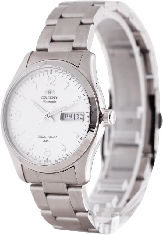 Orient,Other 38.50mm,38.50mm,Stainless Steel,White,Automatic,Date,Day,SEM64001WC
