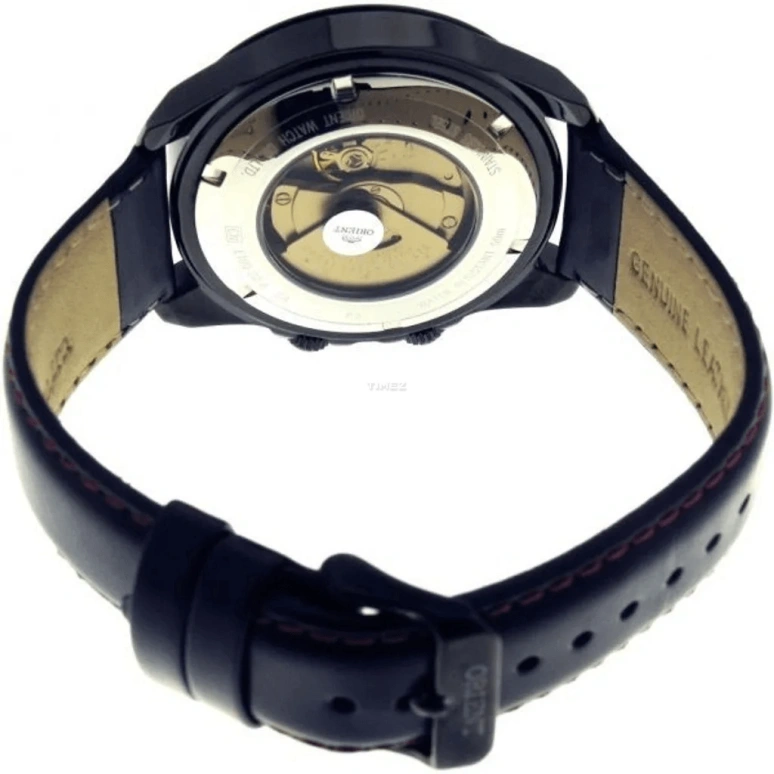 Orient,Sports 45mm,45mm,Stainless Steel,Black,Automatic,Chronograph,Date,Day,FET0Q001B