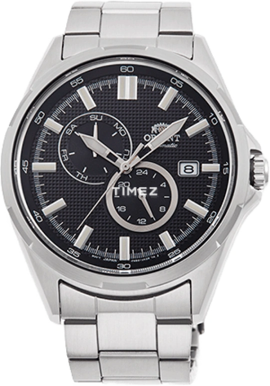 Orient,Sports 42.60mm,42.60mm,Stainless Steel,Black,Automatic,Date,Day,Dule Time,RA,RA-AK0602B