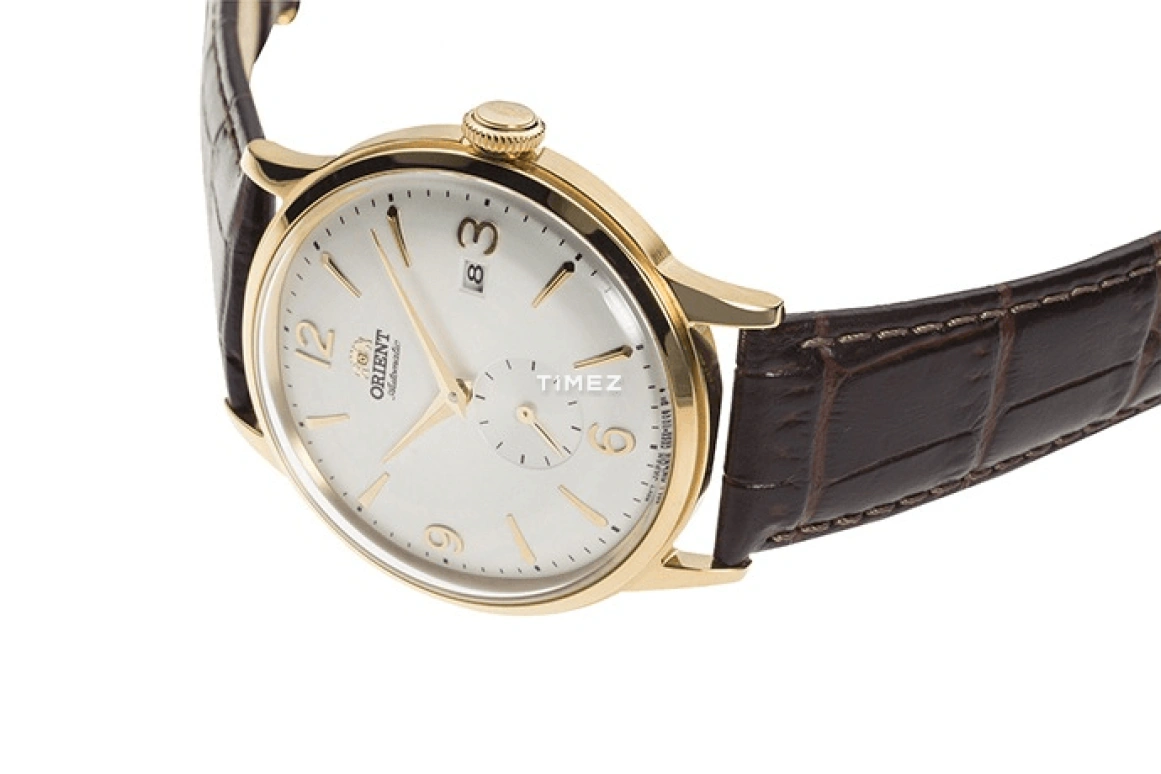 Orient,Classic 40.50mm,40.50mm,Stainless Steel,White,Handwound,Automatic,Day,Sapphire,Crystal Glass,RA,RA-AP0004S