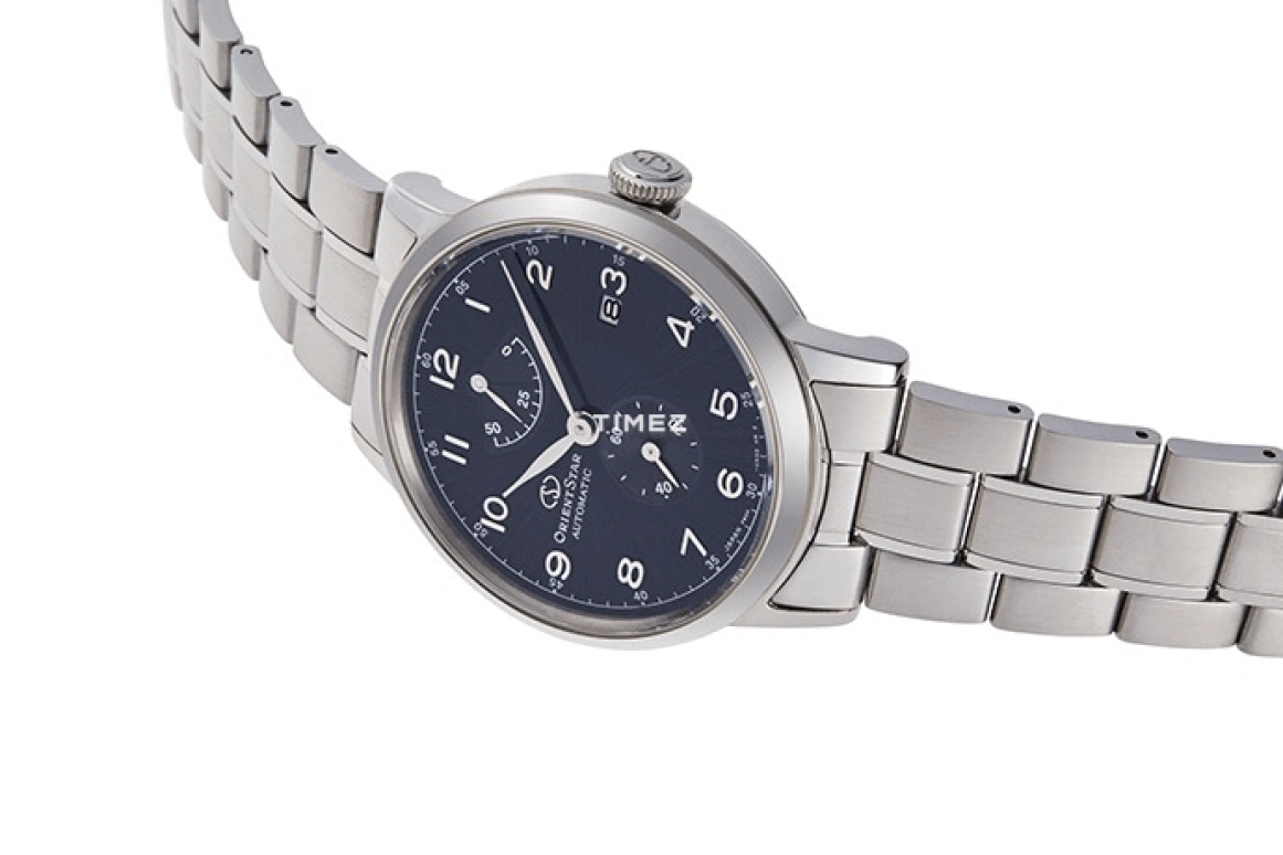 Orient,STAR 38.70mm,38.70mm,Stainless Steel,Blue,Automatic,Day,Power Reserve Indicator,RE,RE-AW0002L