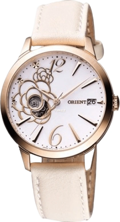 Orient,Other 35mm,35mm,Stainless Steel,Silver White,Automatic,Day,Sapphire,Crystal Glass,SDW02001W0