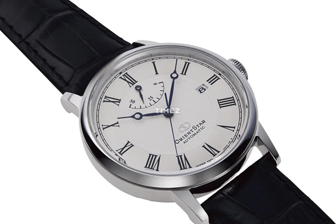 Orient,STAR 38.70mm,38.70mm,Stainless Steel,White,Handwound,Day,Sapphire,RE,RE-AU0002S