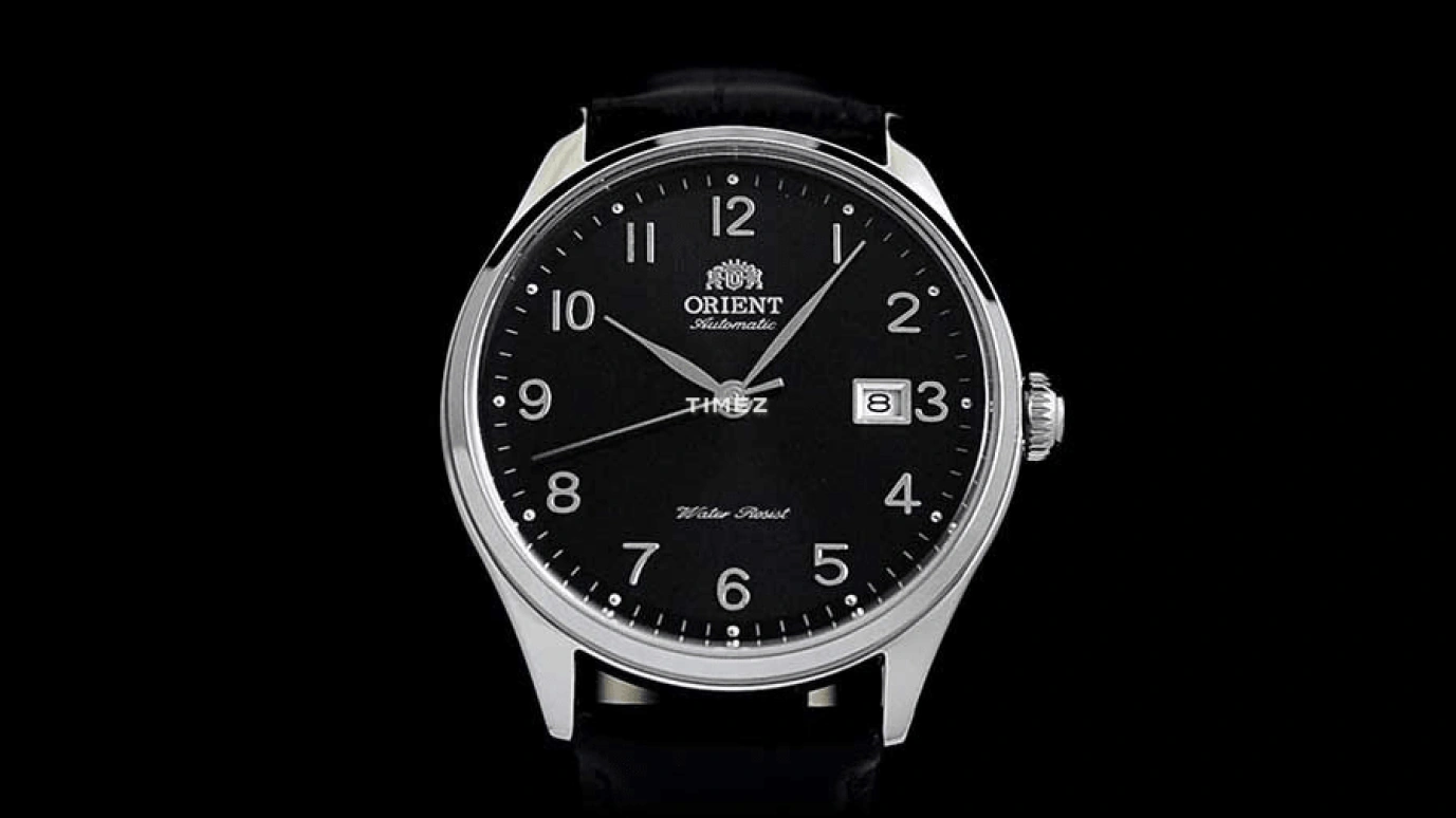 Orient,Other 43mm,43mm,Stainless Steel,Black,Automatic,Day,Sapphire,Crystal Glass,FER2J002B0