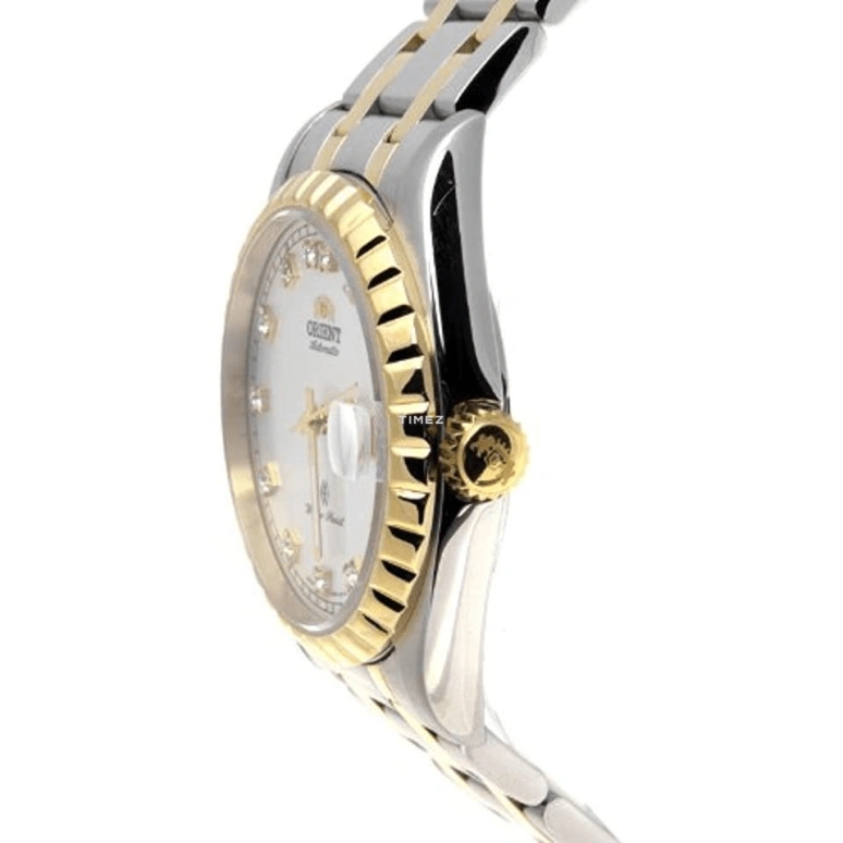 Orient,Other 37mm,37mm,Stainless Steel,Silver White,Automatic,Day,Glass,SER1P007W0